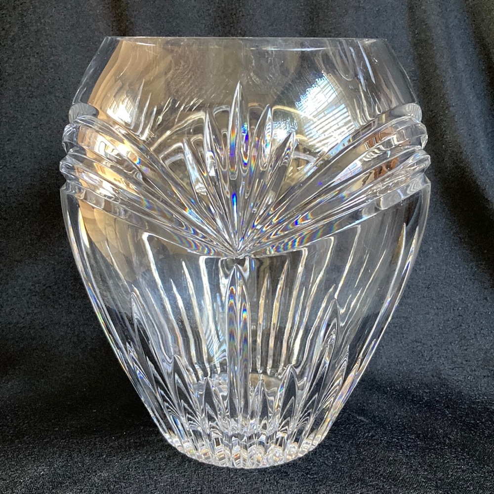 Vintage Marquis by Waterford Calais  7” Crystal Vase